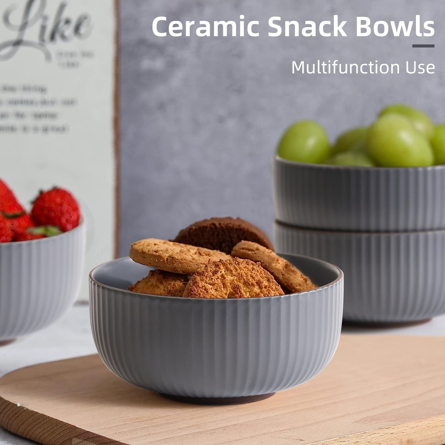 Ceramic Bowls - 4 set